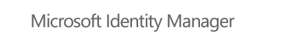 Microsoft Identity Manager logo